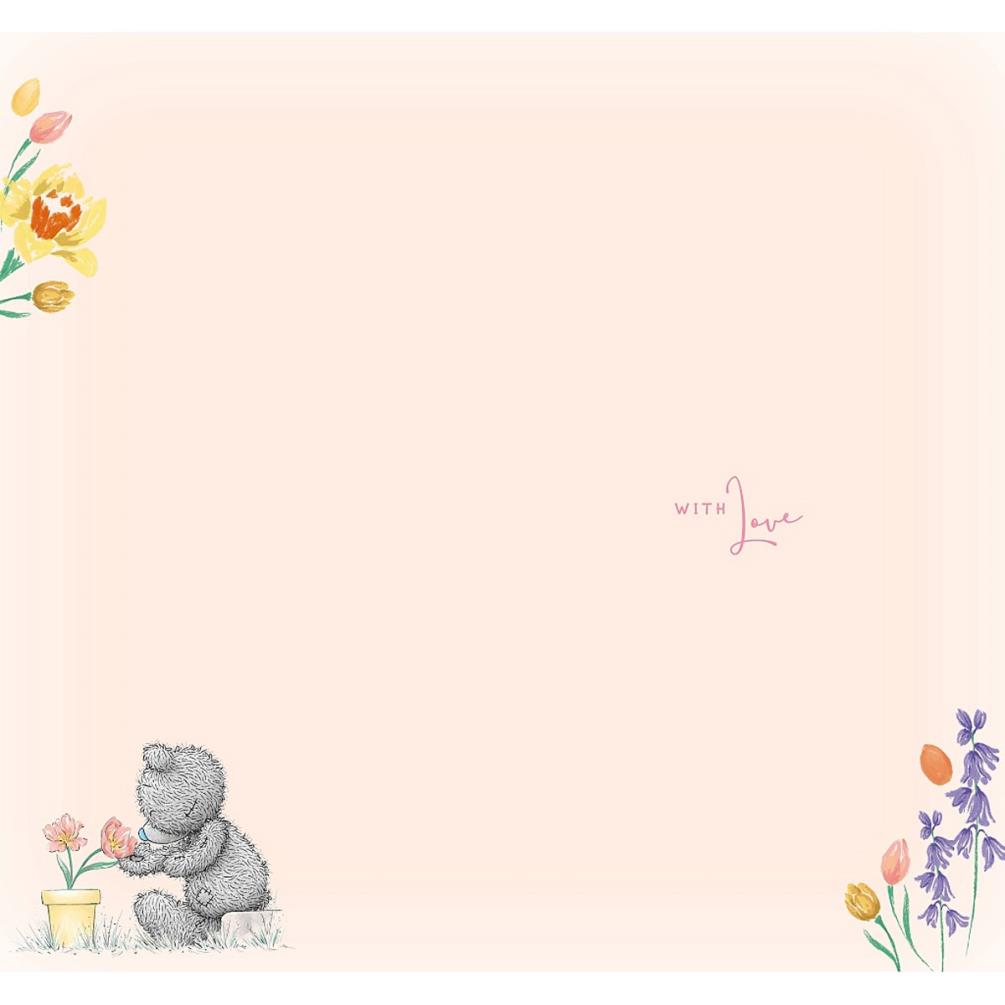 Easter Wishes Me to You Bear Easter Card Extra Image 1